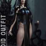 dForce Void Outfit for Genesis 8 and 8.1F dForce Void Outfit for Genesis 8 and 8.1F