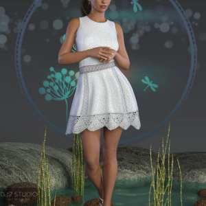 Cool Lace Outfit for Genesis 8 Female(s) Cool Lace Outfit for Genesis 8 Female(s)