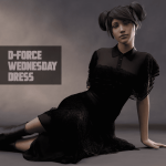 dForce Wednesday Party Dress for Genesis 8 Female dForce Wednesday Party Dress for Genesis 8 Female