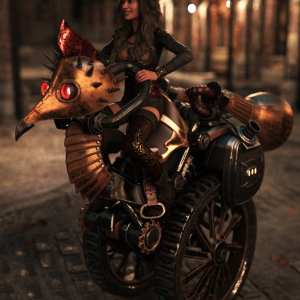 Steampunk Bird Steampunk Bird