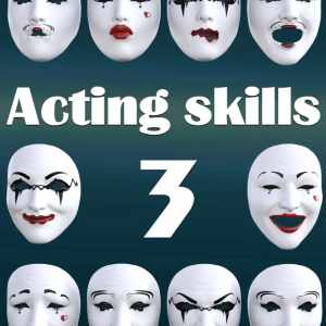 Acting Skills 3 for Genesis 8 and 8.1 Females Acting Skills 3 for Genesis 8 and 8.1 Females