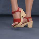 Heeled Cork Sandals for Genesis 8 Female(s) Heeled Cork Sandals for Genesis 8 Female(s)