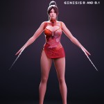 Mai Shiranui For Genesis 8 And 8.1 Female Mai Shiranui For Genesis 8 And 8.1 Female
