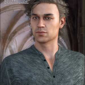 Carlton Hair for Gen 8 Male, La Homme and La Femme Carlton Hair for Gen 8 Male, La Homme and La Femme