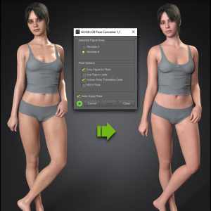 Genesis 3 and 8 to 9 Pose Converter (UD 2023-01-20) Genesis 3 and 8 to 9 Pose Converter (UD 2023-01-20)