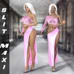 dForce Slit Maxi Dress G8F dForce Slit Maxi Dress G8F