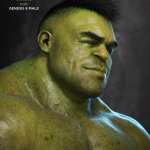 The Hulk Hair For Genesis 8 Male The Hulk Hair For Genesis 8 Male