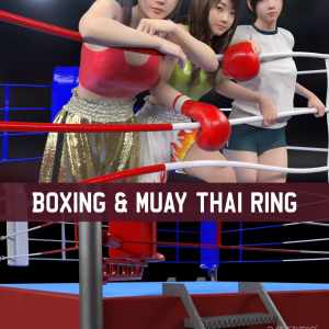 Boxing and Muay Thai Ring Boxing and Muay Thai Ring