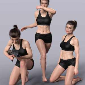 Tough Gal Poses for CJ 8 Tough Gal Poses for CJ 8