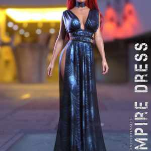 dForce Empire Dress for Genesis 8 Females dForce Empire Dress for Genesis 8 Females