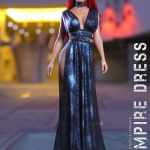 dForce Empire Dress for Genesis 8 Females dForce Empire Dress for Genesis 8 Females