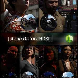 Asian District HDRI Asian District HDRI