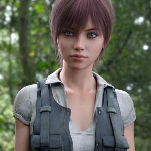 Hollie Hair for Genesis 8 and 8.1 Females and Genesis 9 Hollie Hair for Genesis 8 and 8.1 Females and Genesis 9