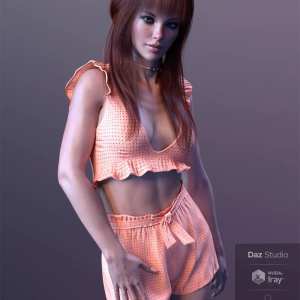 dForce X-Fashion Boho Chic Outfit 02 for Genesis 8 Female(s) dForce X-Fashion Boho Chic Outfit 02 for Genesis 8 Female(s)