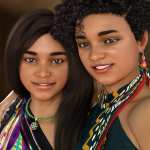 Sisters Tammie and Rachelle for Genesis 8 Female Sisters Tammie and Rachelle for Genesis 8 Female