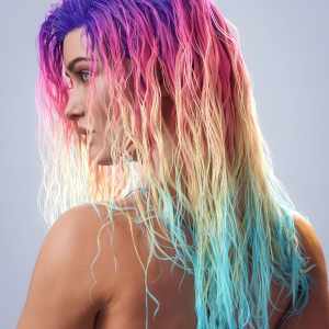 Rainbow Hair – Iray Shaders Rainbow Hair – Iray Shaders