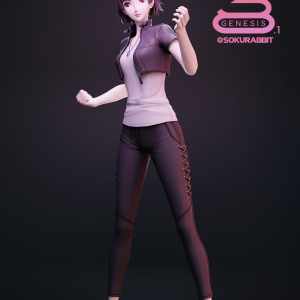 Makoto for Genesis 8 and 8.1 Female Makoto for Genesis 8 and 8.1 Female