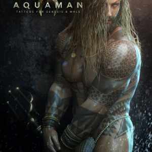 Aquaman Tattoos for Genesis 8 Male Aquaman Tattoos for Genesis 8 Male