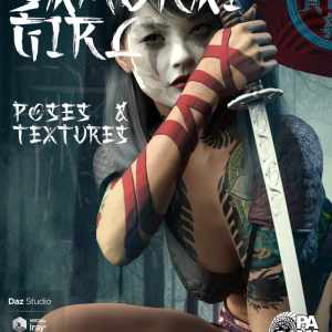 Samurai Girl Poses & Textures for GF8 Samurai Girl Poses & Textures for GF8