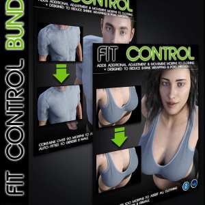Fit Control Bundle for Genesis 8 Female(s) and Male(s) (Update Genesis 8.1) Fit Control Bundle for Genesis 8 Female(s) and Male(s) (Update Genesis 8.1)