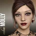 MbM Molly for Genesis 3 & 8 Female MbM Molly for Genesis 3 & 8 Female