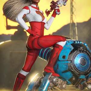 X-Fashion Sci Bodysuit 09 for Genesis 8 Females X-Fashion Sci Bodysuit 09 for Genesis 8 Females