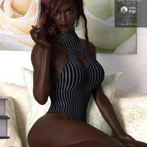 Open Back Superhero Bodysuit for Genesis 3 Females Open Back Superhero Bodysuit for Genesis 3 Females