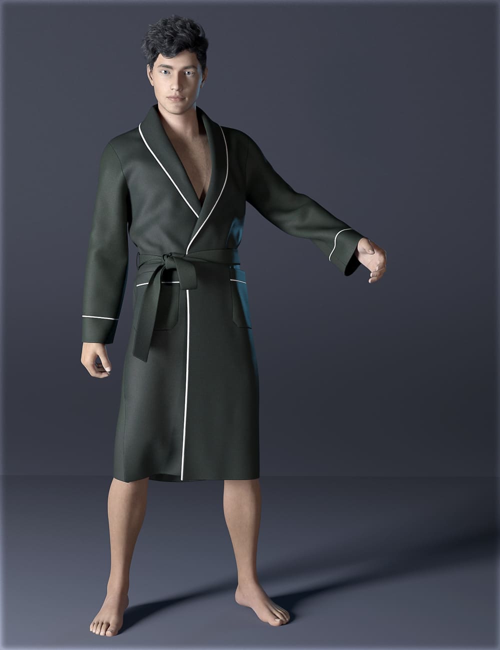 dForce H&C Bathrobe for Genesis 8 Male(s) dForce H&C Bathrobe for Genesis 8 Male(s)