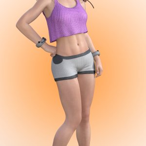 Ling Xiaoyu Panda Outfit For G8F Ling Xiaoyu Panda Outfit For G8F
