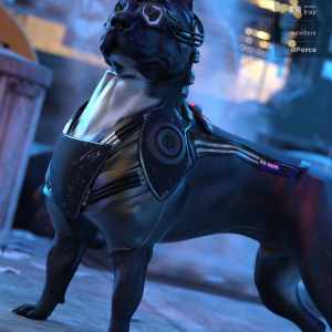 K92020 CyberPunk Armor and Custom Breed for Dog 8 K92020 CyberPunk Armor and Custom Breed for Dog 8