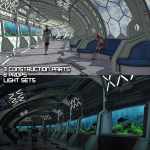 Futuristic Promenade Futuristic Promenade