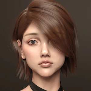 Uerica Hair for Genesis 8 and 8.1 Females Uerica Hair for Genesis 8 and 8.1 Females