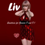 SIC Liv dForce Sundress for Genesis 8xF SIC Liv dForce Sundress for Genesis 8xF