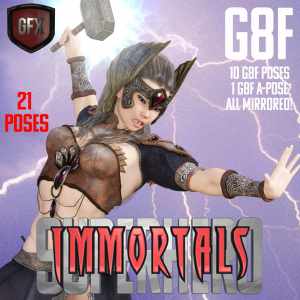 SuperHero Immortals for G8F Volume 1 SuperHero Immortals for G8F Volume 1