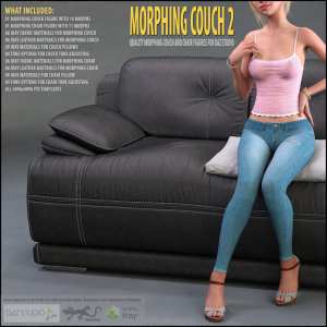 Morphing Couch 2 for Daz Studio Morphing Couch 2 for Daz Studio