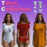dForce and standard conforming Tshirt Collection for G8F dForce and standard conforming Tshirt Collection for G8F