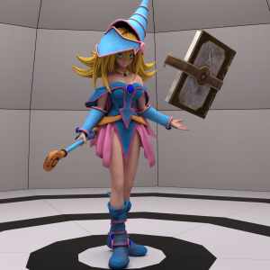 Dark Magician Girl for G8F and G8.1F Dark Magician Girl for G8F and G8.1F