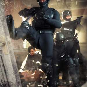 dForce Tactical Style Outfit for Genesis 9 dForce Tactical Style Outfit for Genesis 9