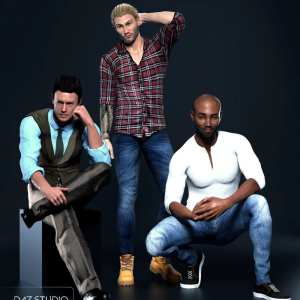 Fresh Attitude Poses for Genesis 8 Male Fresh Attitude Poses for Genesis 8 Male