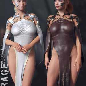 Mirage for Void Outfit for Genesis 8 and 8.1F Mirage for Void Outfit for Genesis 8 and 8.1F