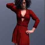 dForce X-Fashion Temptation Dress Coat for Genesis 8 Female(s) dForce X-Fashion Temptation Dress Coat for Genesis 8 Female(s)