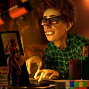 Norbert the Nerd for Genesis 8.1 Male Norbert the Nerd for Genesis 8.1 Male