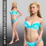 Dforce N3D Ruffle Bikini for G8F Dforce N3D Ruffle Bikini for G8F