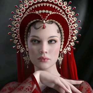 Dark Wave Fantasy French Hood Texture Add-On Dark Wave Fantasy French Hood Texture Add-On