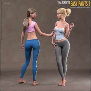 Easy Pants 3 for Genesis 8 and 8.1 Easy Pants 3 for Genesis 8 and 8.1