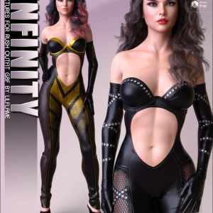 Infinity Textures for Rush Outfit G8F Infinity Textures for Rush Outfit G8F