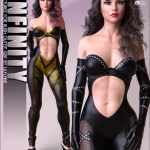 Infinity Textures for Rush Outfit G8F Infinity Textures for Rush Outfit G8F