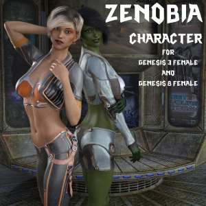 Zenobia for Genesis 3 and 8 Female Zenobia for Genesis 3 and 8 Female