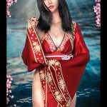 dForce Hot Style Kimono Outfit for Genesis 9, 8, and 8.1 dForce Hot Style Kimono Outfit for Genesis 9, 8, and 8.1