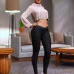 dForce Crop Sweater and Jeans Outfit for Genesis 8 Female(s) dForce Crop Sweater and Jeans Outfit for Genesis 8 Female(s)
